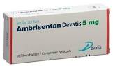 AMBRISENTAN Devatis cpr pell 5 mg 10 pce