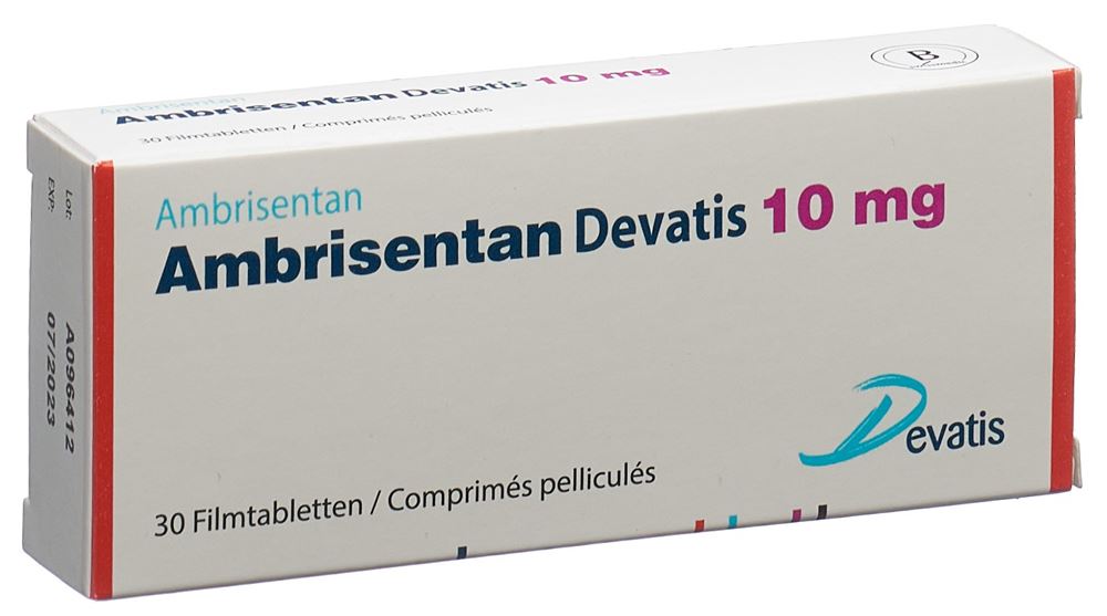 Ambrisentan Devatis 10 mg, Filmtabletten