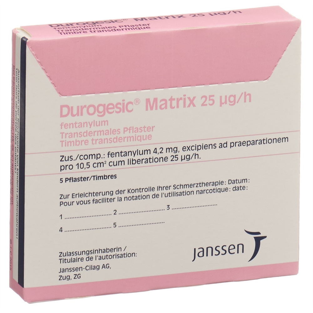 FENTALIS patch mat 25 mcg/h sach 10 pce