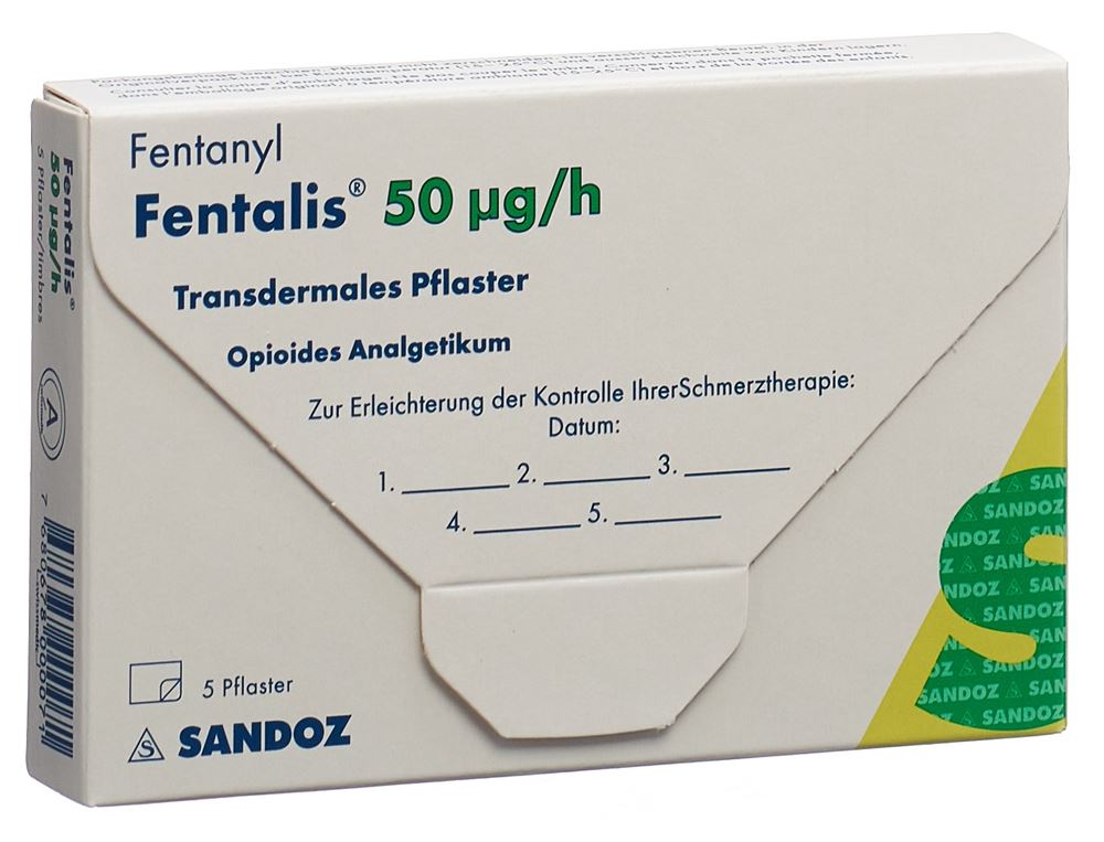 FENTALIS patch mat 50 mcg/h sach 5 pce
