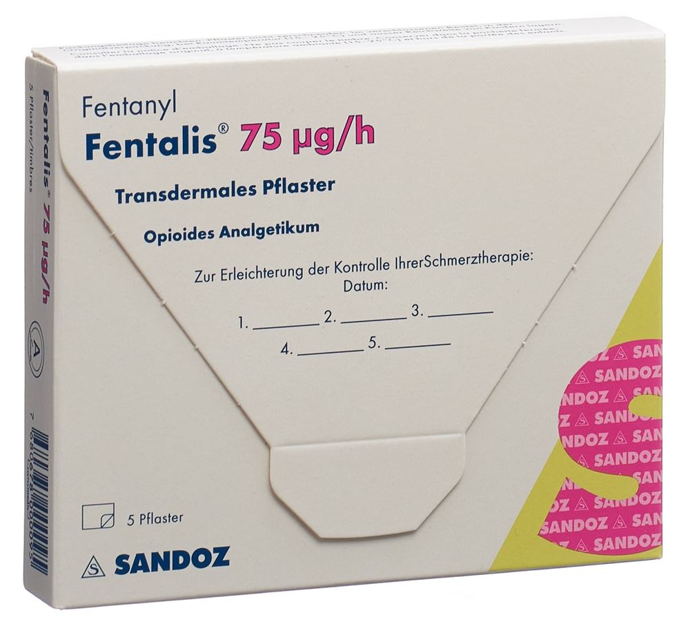 Fentalis 75 μg/h, Transdermales Pflaster
