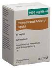 PEMETREXED Accord liquid 1000 mg/40ml flac