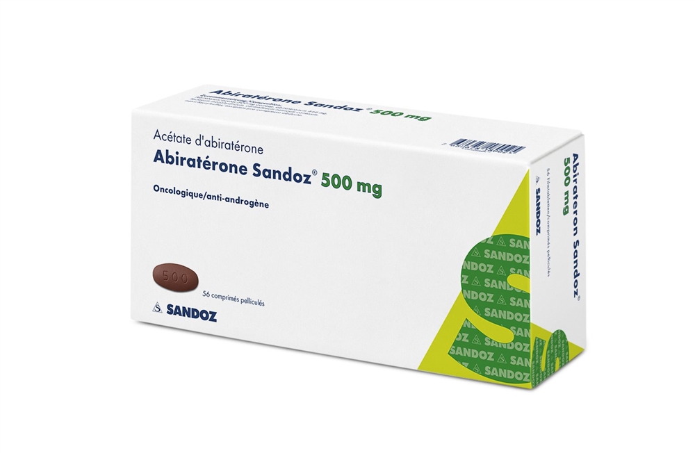 ABIRATERONE Sandoz cpr pell 500 mg 56 pce