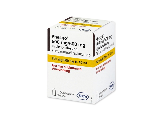 Phesgo 600 mg/600 mg/10 ml, Injektionslösung