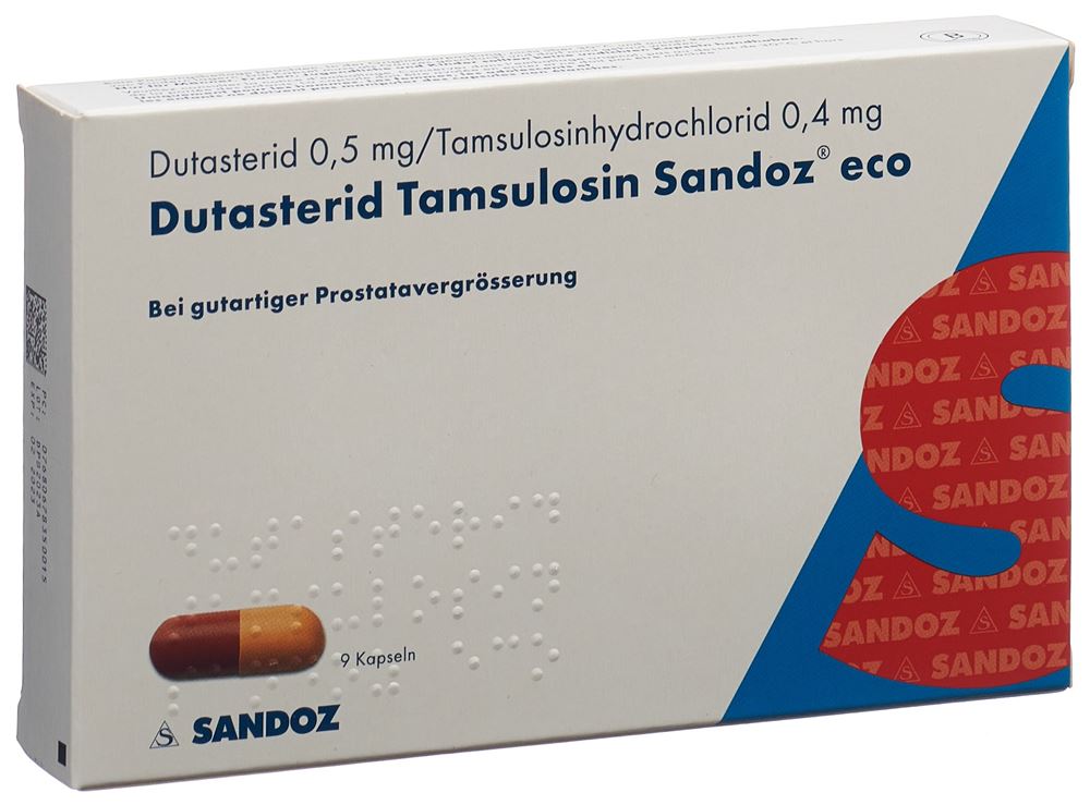 Dutasterid Tamsulosin Sandoz eco 0.5 mg/ 0.4 mg, Kapseln