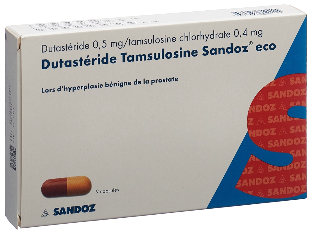 Dutasterid Tamsulosin Sandoz eco 0.5 mg/ 0.4 mg, Kapseln