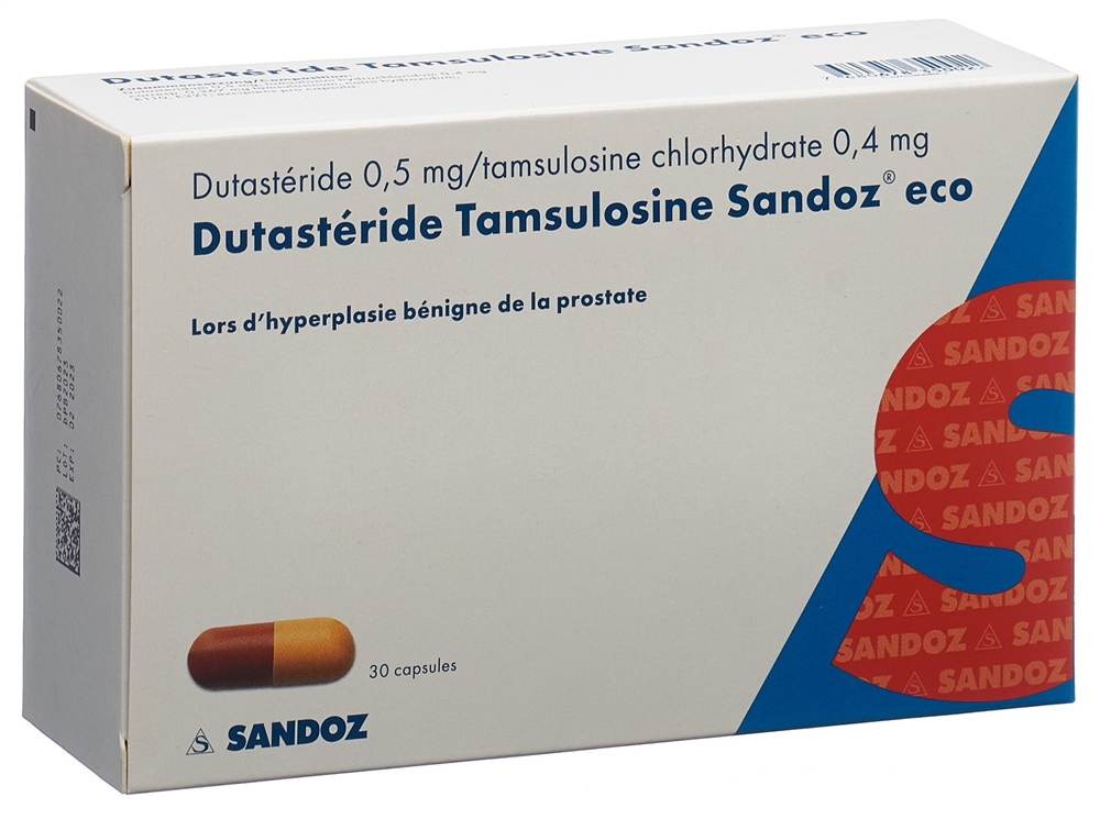 Dutasterid Tamsulosin Sandoz eco 0.5 mg/ 0.4 mg, Kapseln