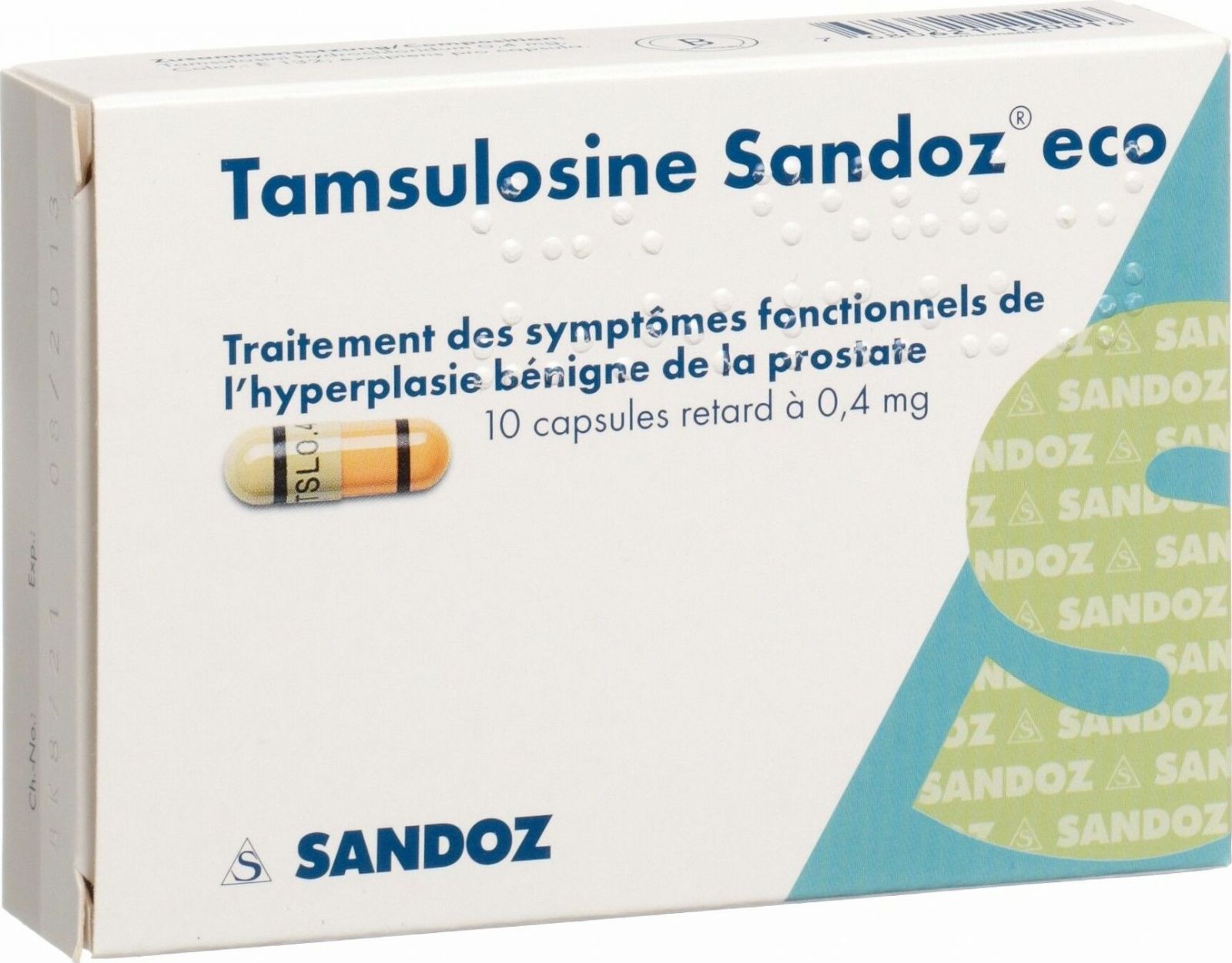 DUTASTERID Tamsulosin Sandoz eco 0.5/0.4mg 30 pce