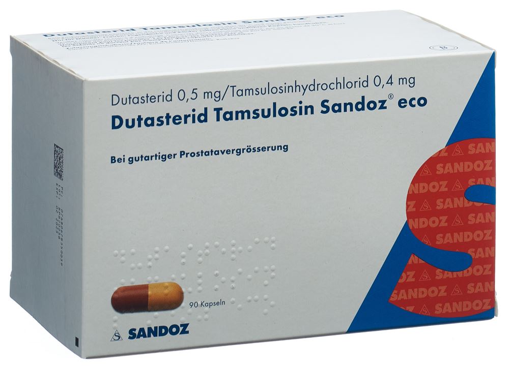 DUTASTERID Tamsulosin Sandoz eco 0.5/0.4mg 90 pce