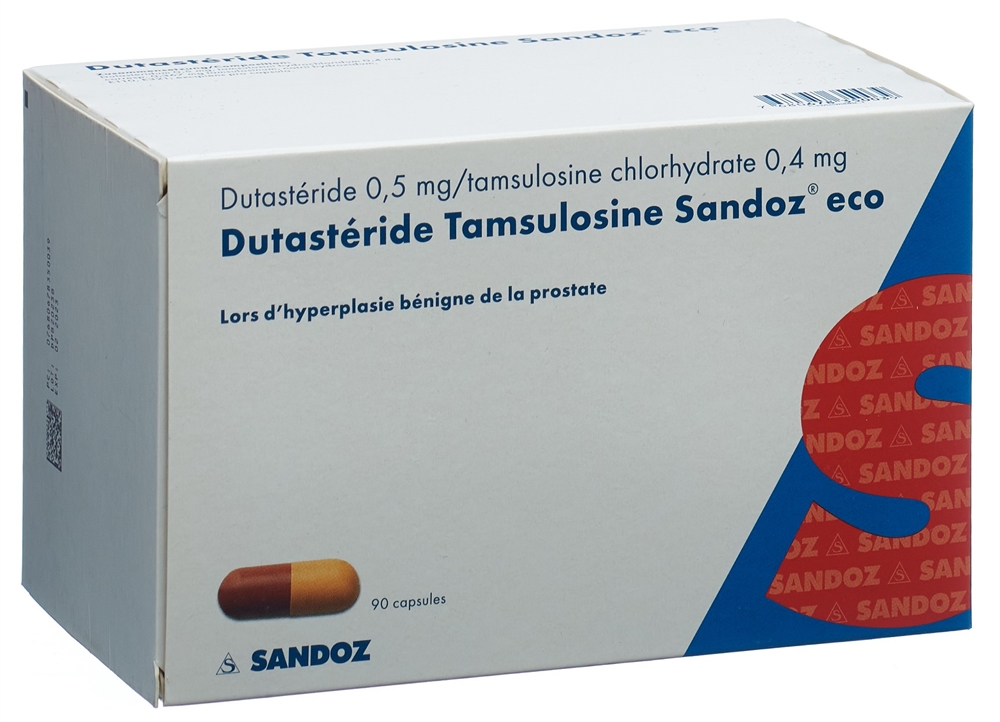 DUTASTERID Tamsulosin Sandoz eco 0.5/0.4mg 90 pce