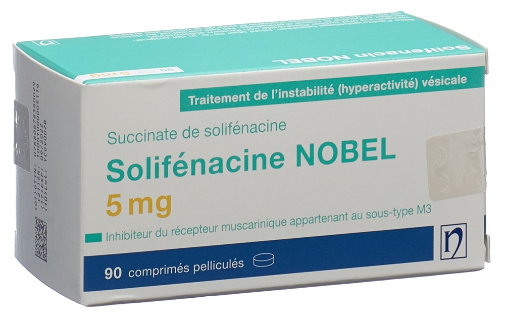 SOLIFENACIN NOBEL cpr pell 5 mg 90 pce