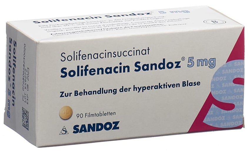SOLIFENACIN NOBEL cpr pell 5 mg 90 pce