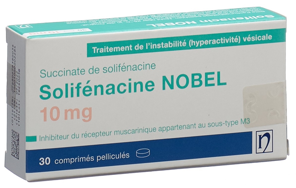 SOLIFENACIN NOBEL cpr pell 10 mg 30 pce