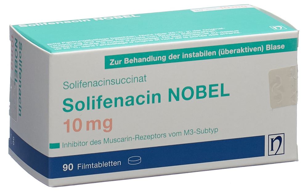 Solifenacin NOBEL 10 mg, Filmtabletten