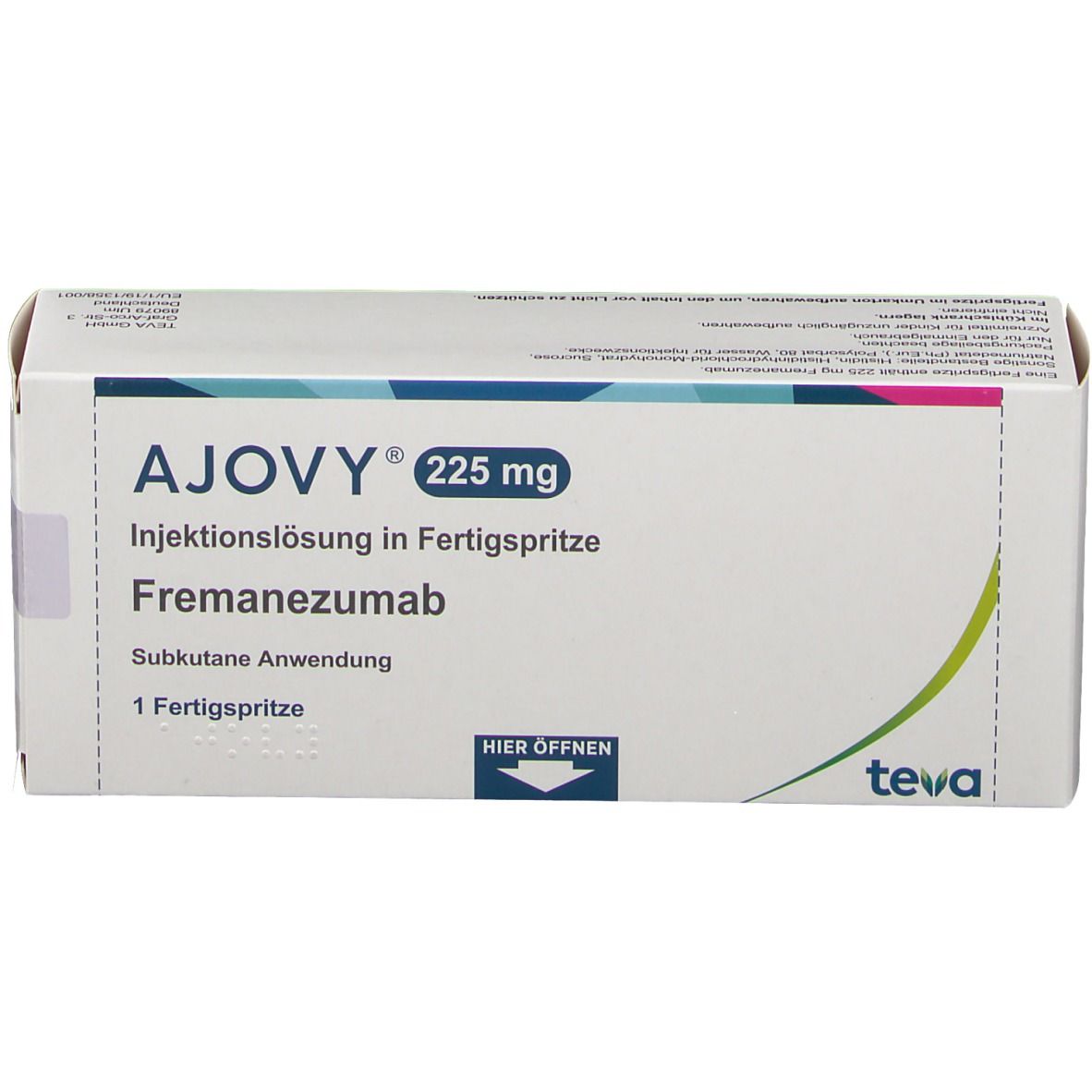 AJOVY 225 mg, Injektionslösung im Fertigpen