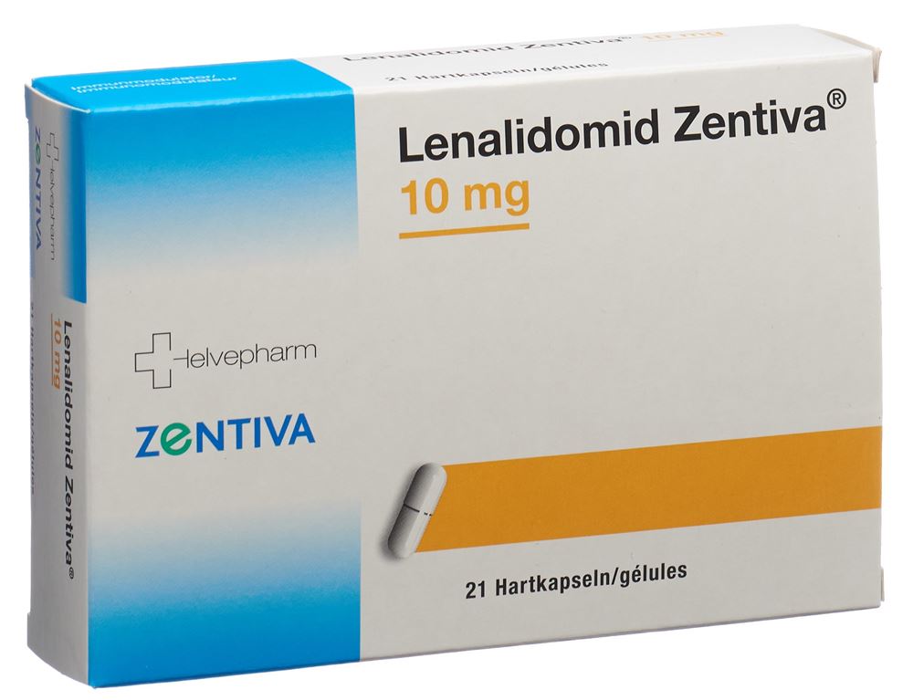 LENALIDOMID Zentiva caps 10 mg 21 pce