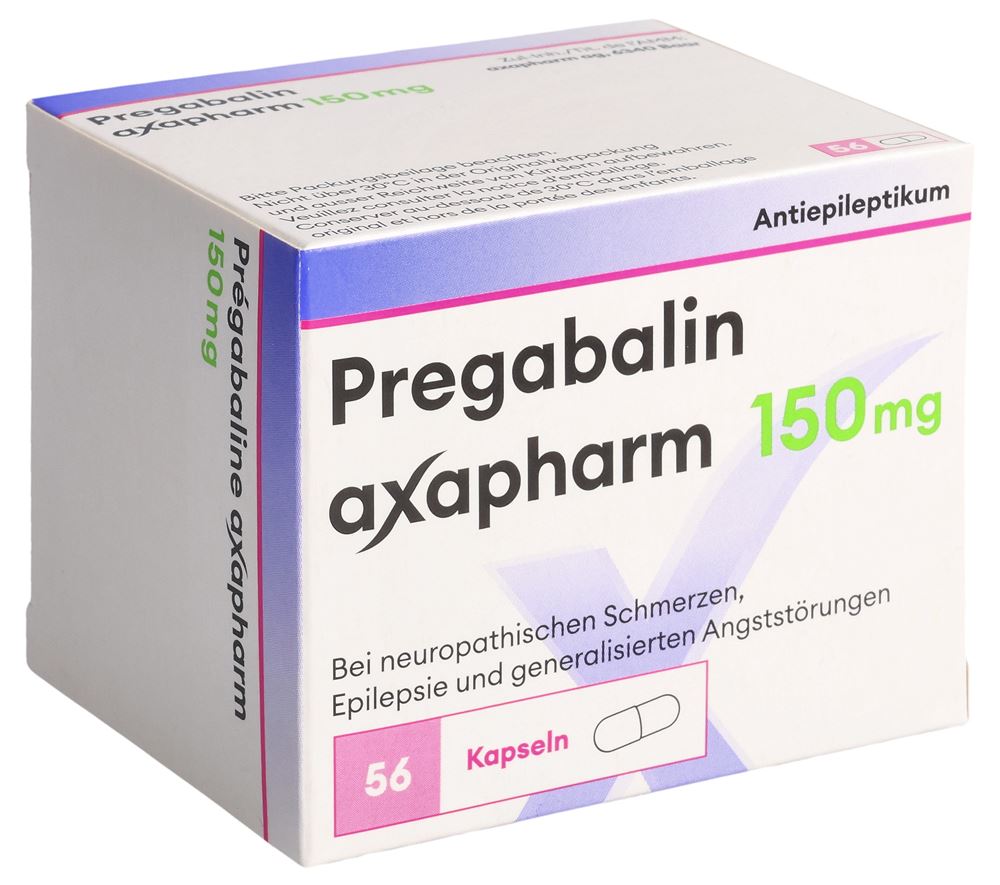 Pregabalin Axapharm 150 mg, Hartkapseln