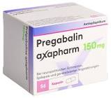 PREGABALINE axapharm caps 150 mg 168 pce