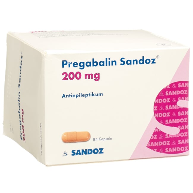 PREGABALINE axapharm caps 200 mg 84 pce