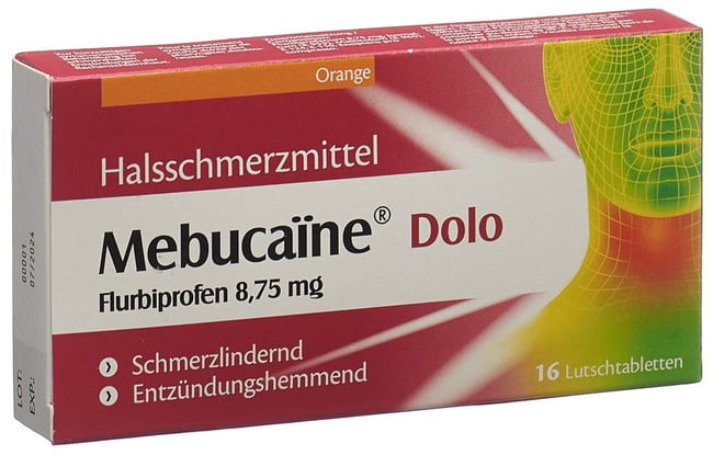 Mebucaïne Dolo, Lutschtablette