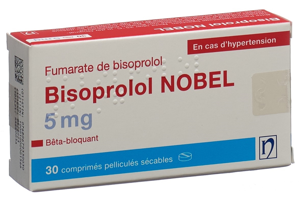 BISOPROLOL NOBEL cpr pell 5 mg 30 pce