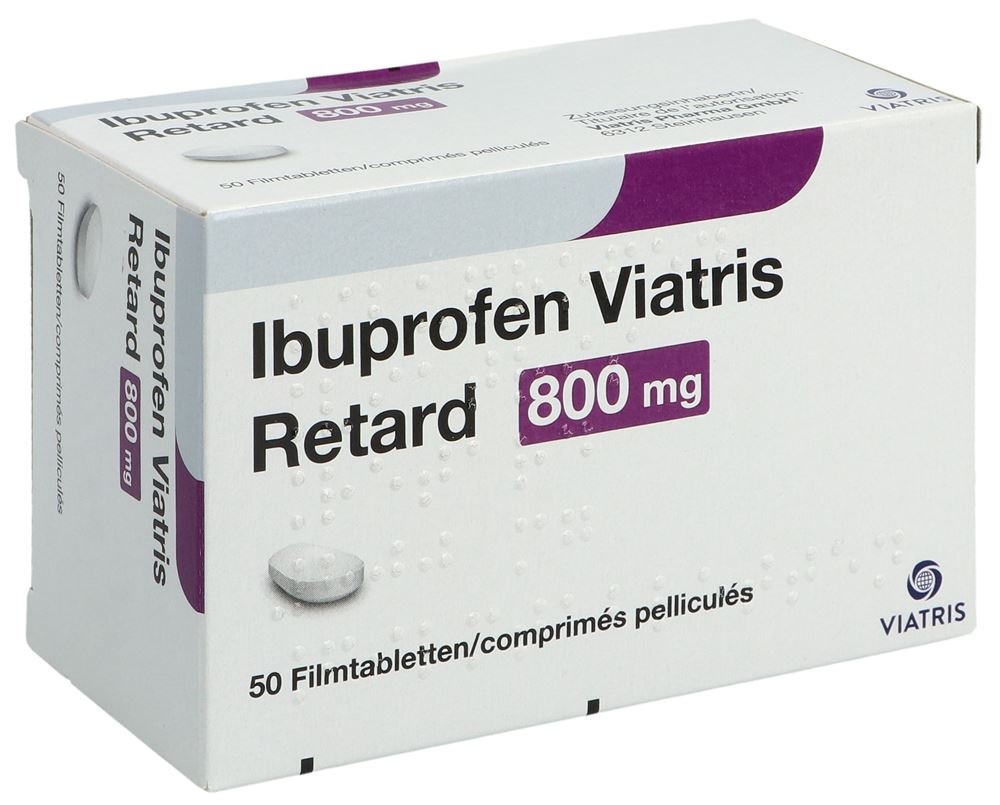 Ibuprofen Viatris retard, Filmtabletten
