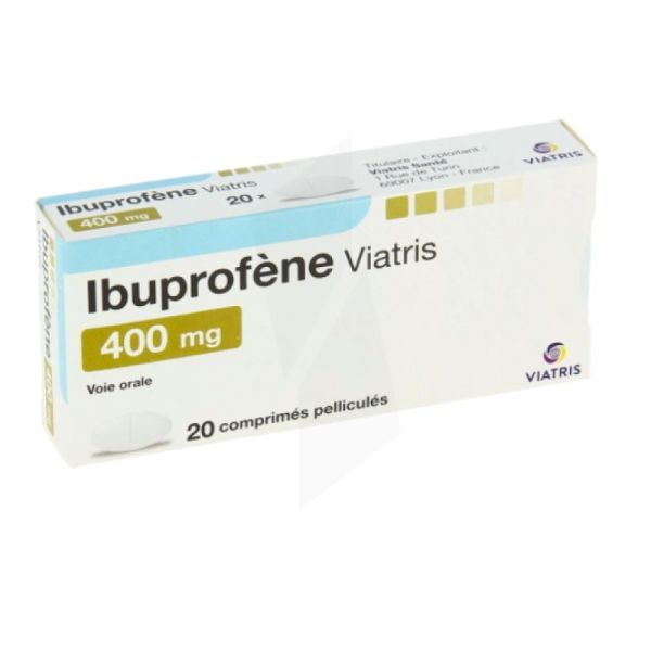 Ibuprofen Viatris 400 mg, Filmtabletten
