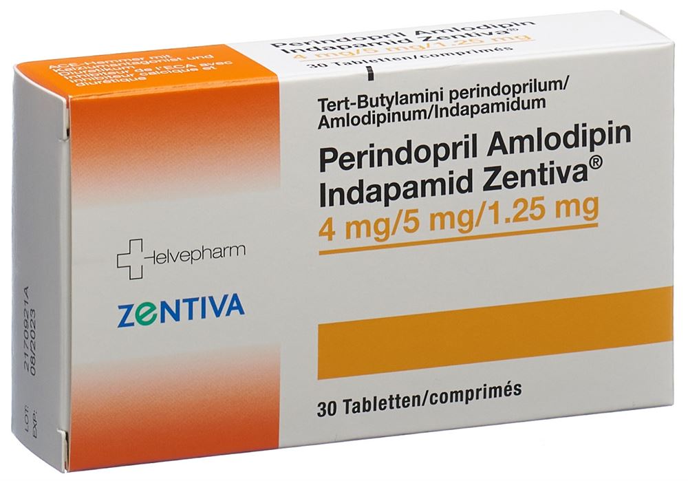 PERINDO AMLO INDAP Zentiva cpr 4/5/1.25mg 30 pce