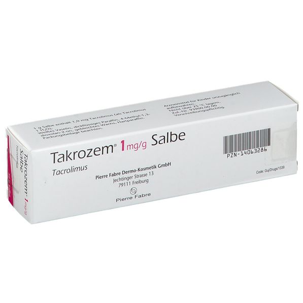 Takrozem 1 mg/g, Salbe