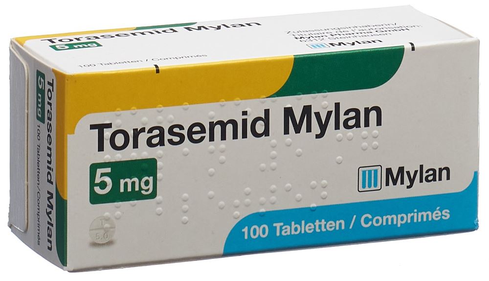 TORASEMID Mylan cpr 2.5 mg 100 pce