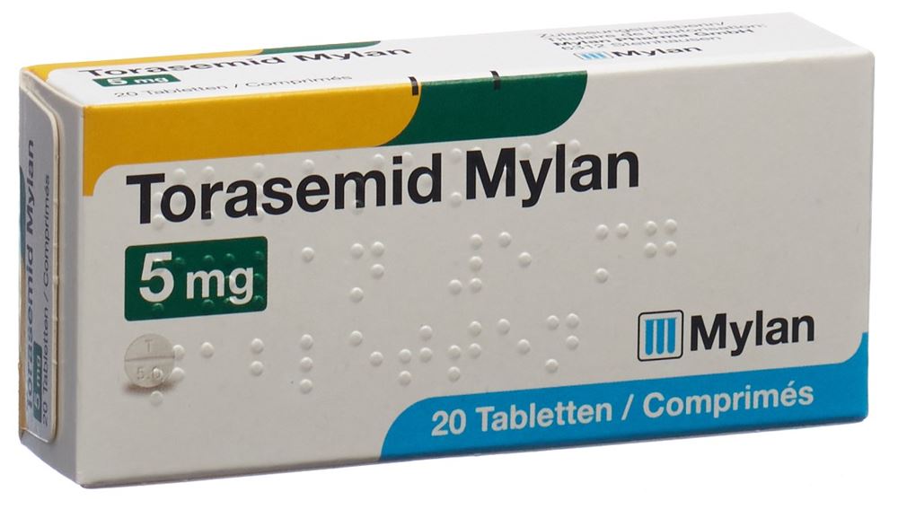 TORASEMID Mylan cpr 5 mg 20 pce