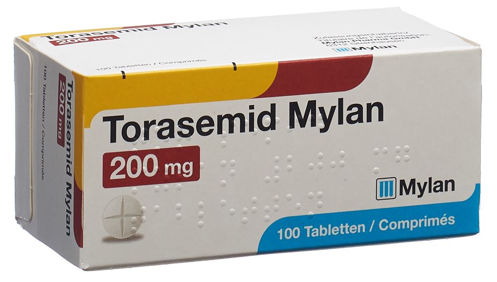 TORASEMID Mylan cpr 200 mg 100 pce