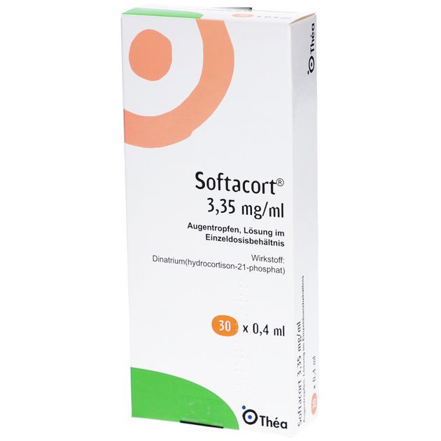 Softacort 3,35 mg/ml, Collyre