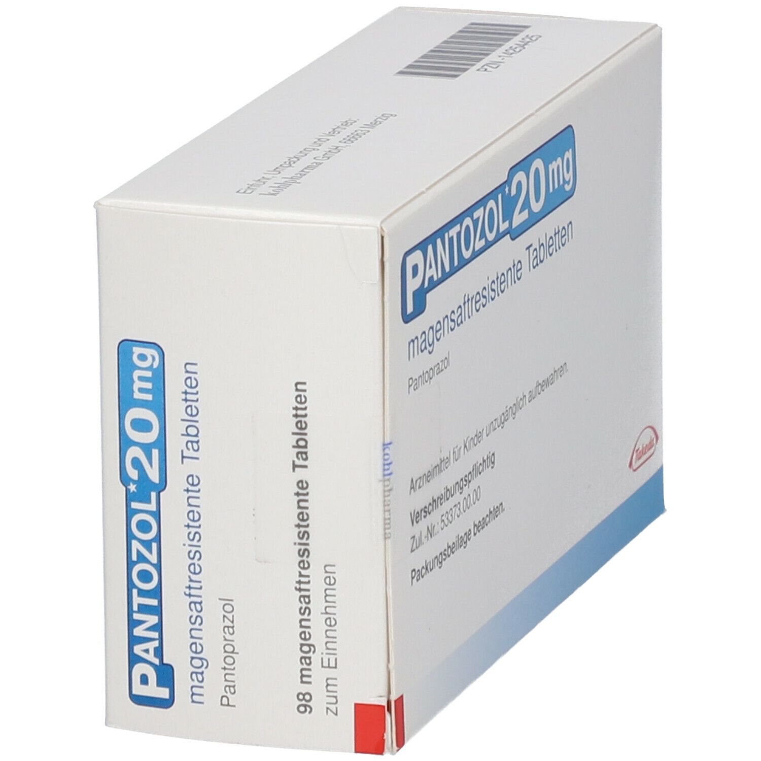 Pantoprazole-Acino 20 mg, magensaftresistente Tabletten