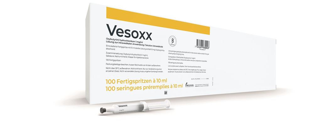 Vesoxx 1 mg/ml, Lösung zur intravesikalen Anwendung