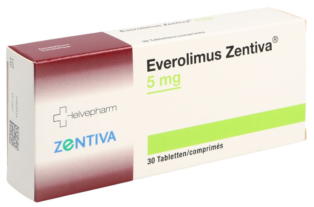 EVEROLIMUS Zentiva cpr 5 mg 30 pce