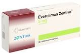 Everolimus Zentiva 5 mg, Tabletten