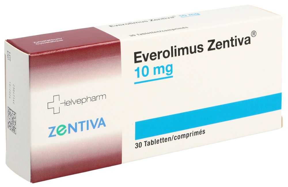 EVEROLIMUS Zentiva cpr 10 mg 30 pce