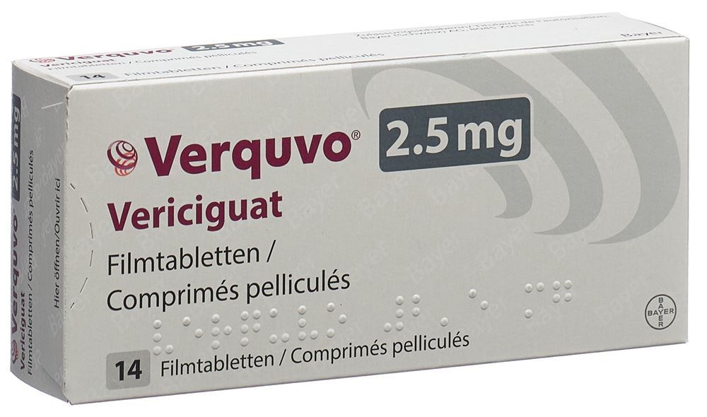 Verquvo 2.5 mg, Filmtabletten