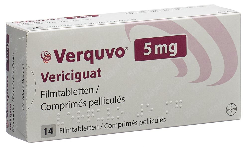 VERQUVO cpr pell 5 mg 14 pce