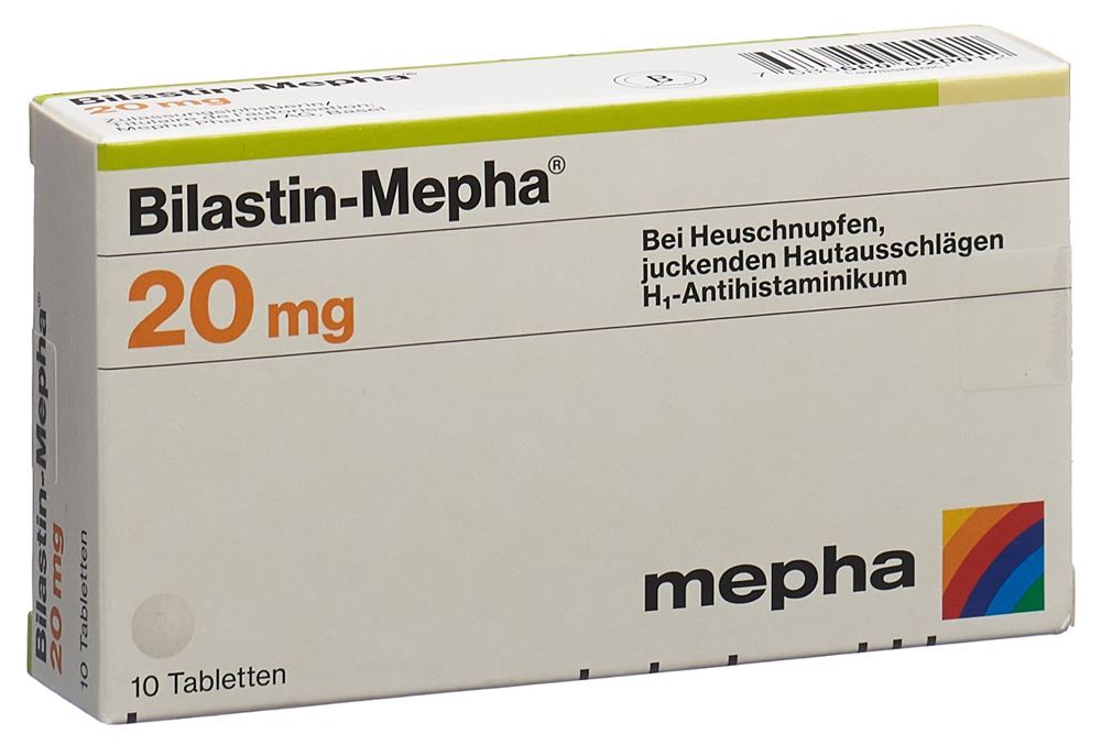 Bilastin-Mepha 20 mg, Tabletten