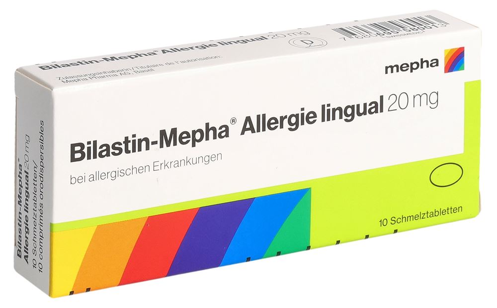 BILASTIN Mepha cpr 20 mg 10 pce