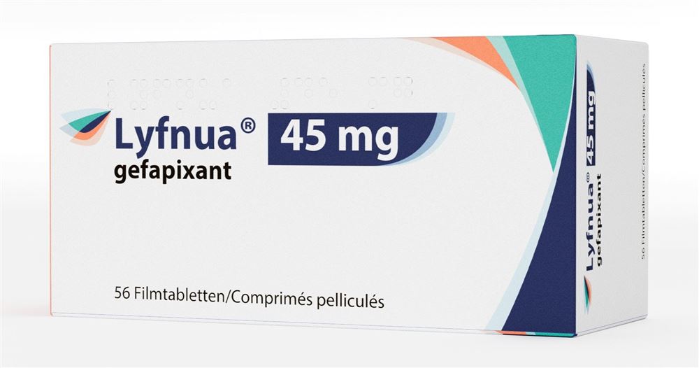 LYFNUA cpr pellic 45 mg 56 pce