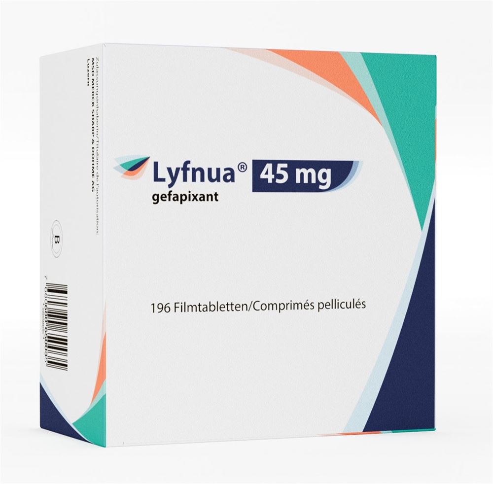 LYFNUA cpr pellic 45 mg 196 pce