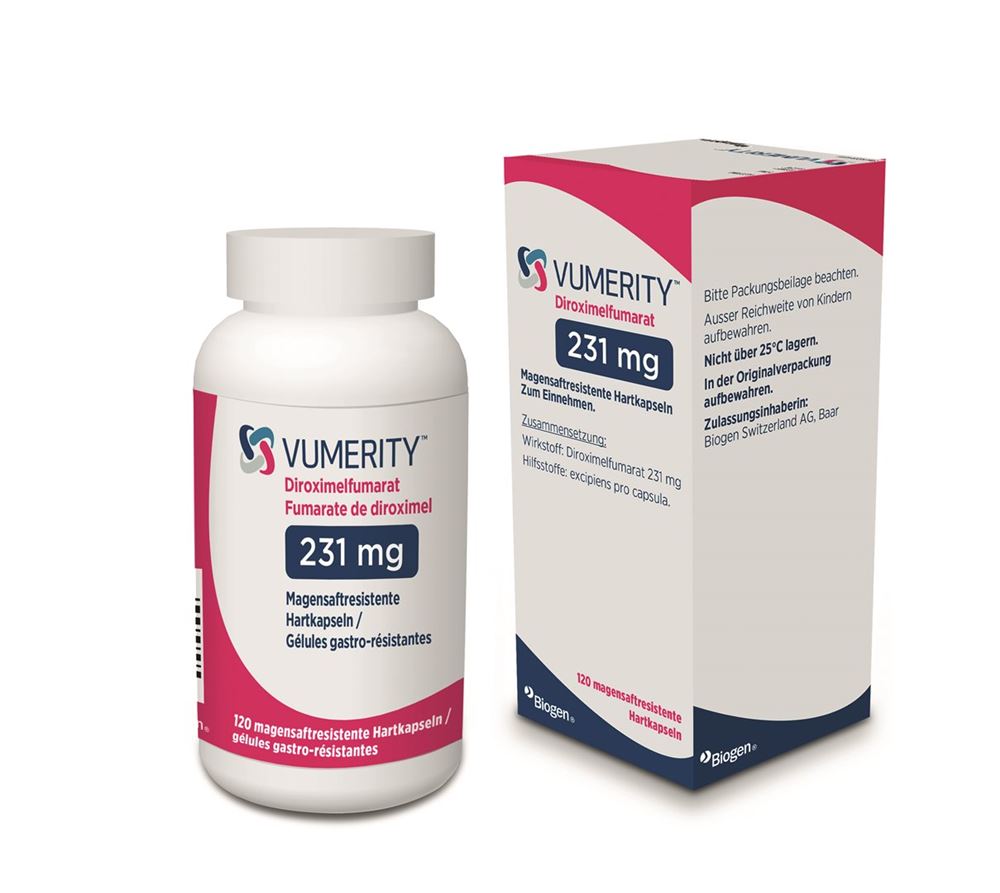 VUMERITY caps 231 mg bte 120 pce