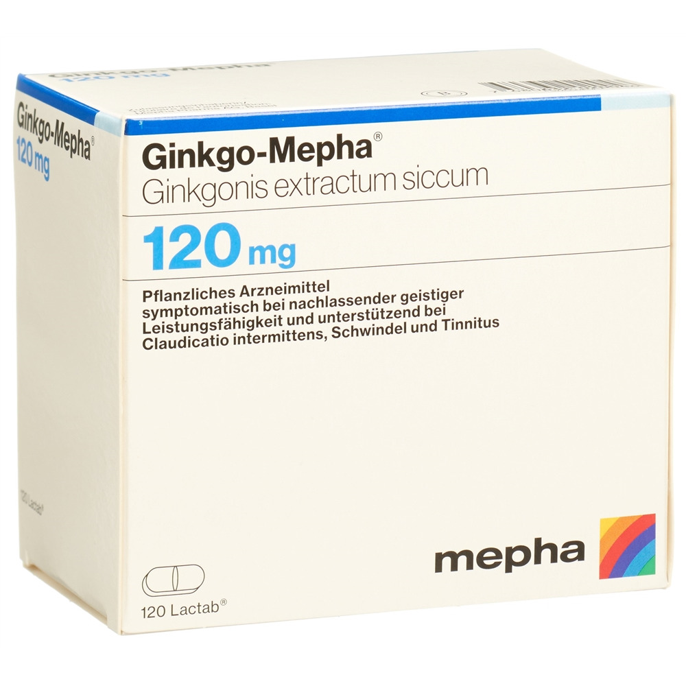 SimiMed Ginkgo, cpr pell 120 mg , 120 pce