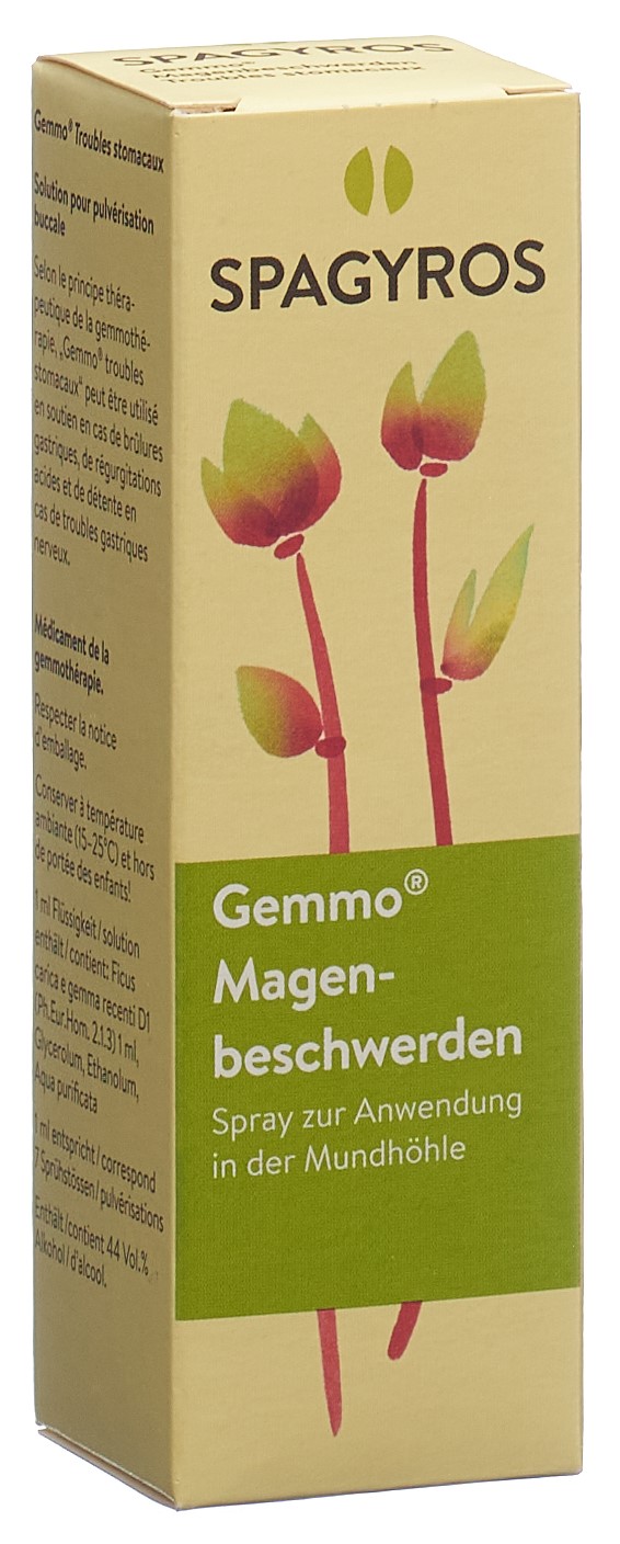 Gemmo Gelenkbeschwerden, Spray zur Anwendung in der Mundhöhle