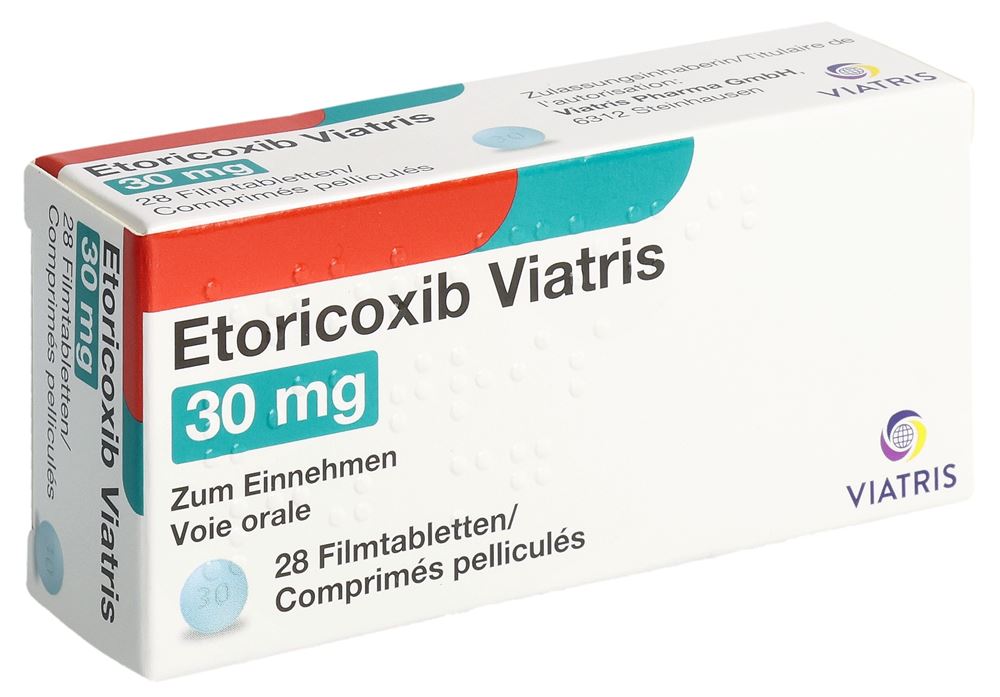 ETORICOXIB Viatris cpr pell 30 mg 28 pce