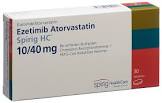 Ezetimib Atorvastatin Spirig HC 10 mg / 40 mg, Tabletten