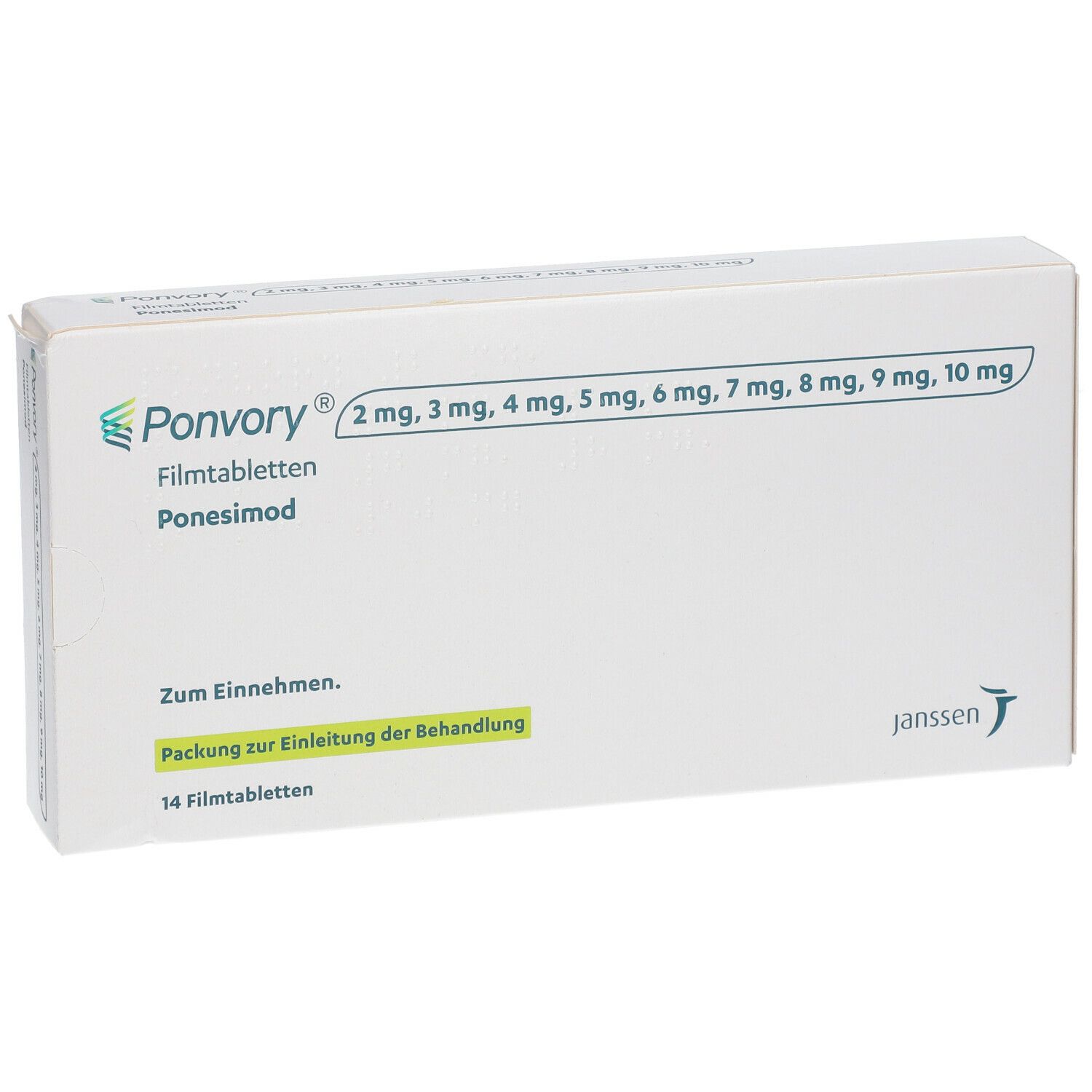 Ponvory 3 mg, Filmtabletten